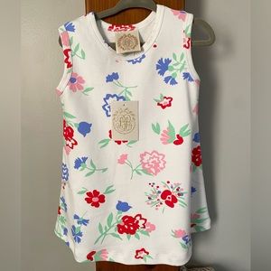 NWT  The Beaufort Bonnet Company Sleeveless Polly Play Dress Bonita Blooms 2T
